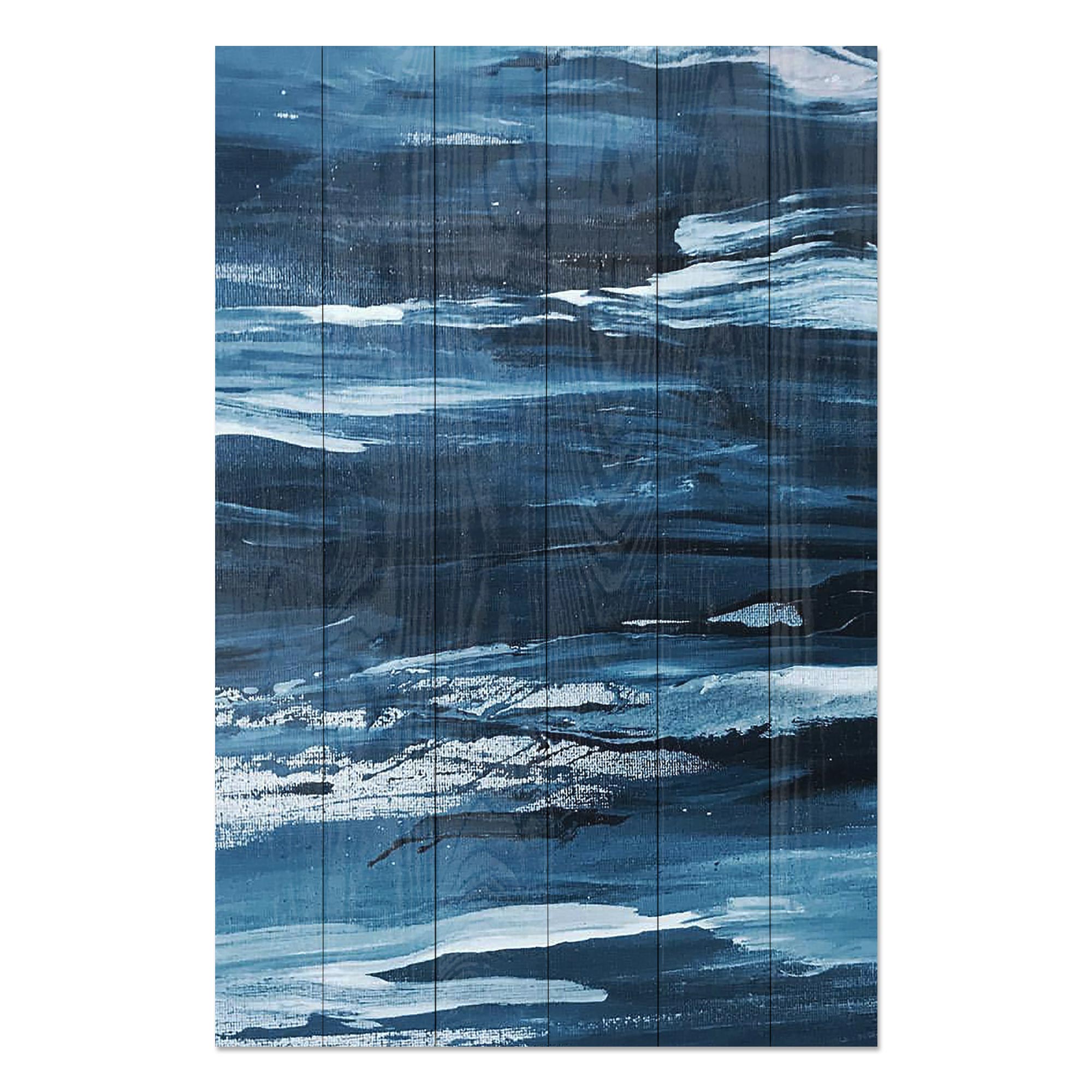 Obraz Wood Drsné more-70x90 cm