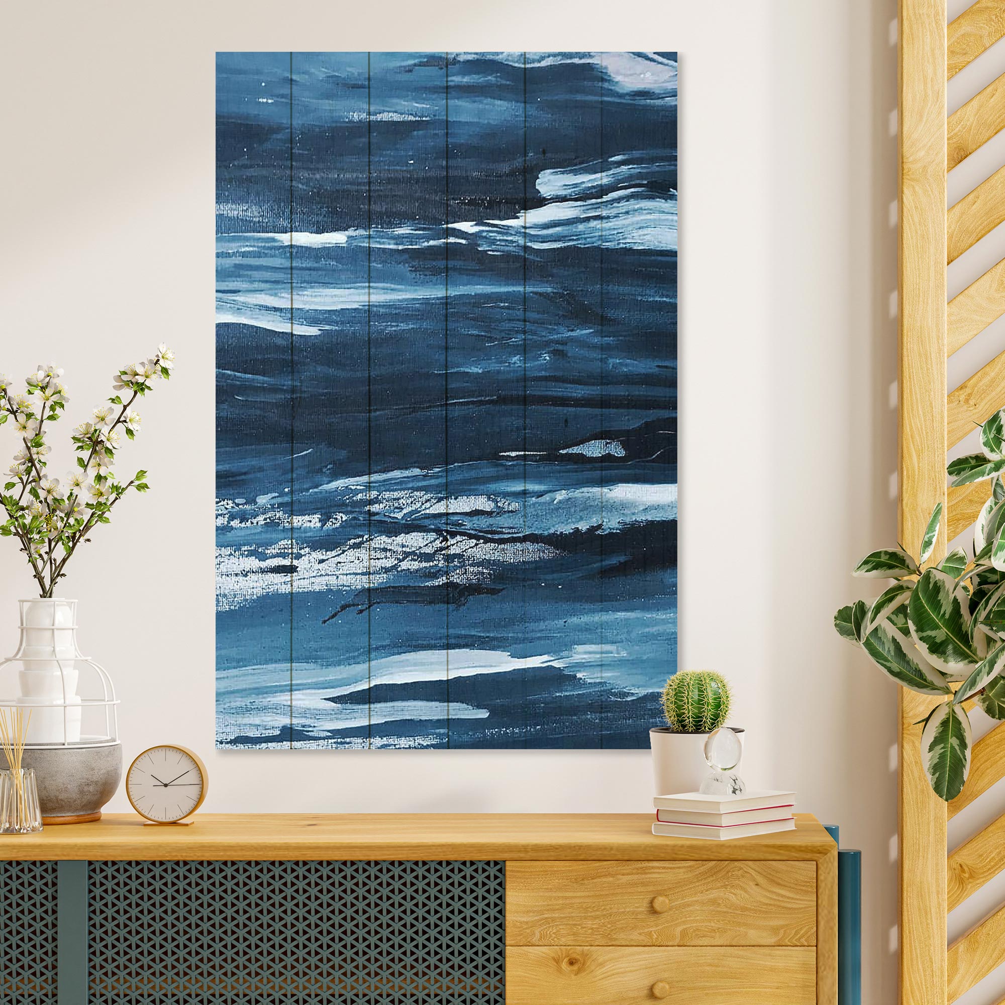 Obraz Wood Drsné more-70x90 cm