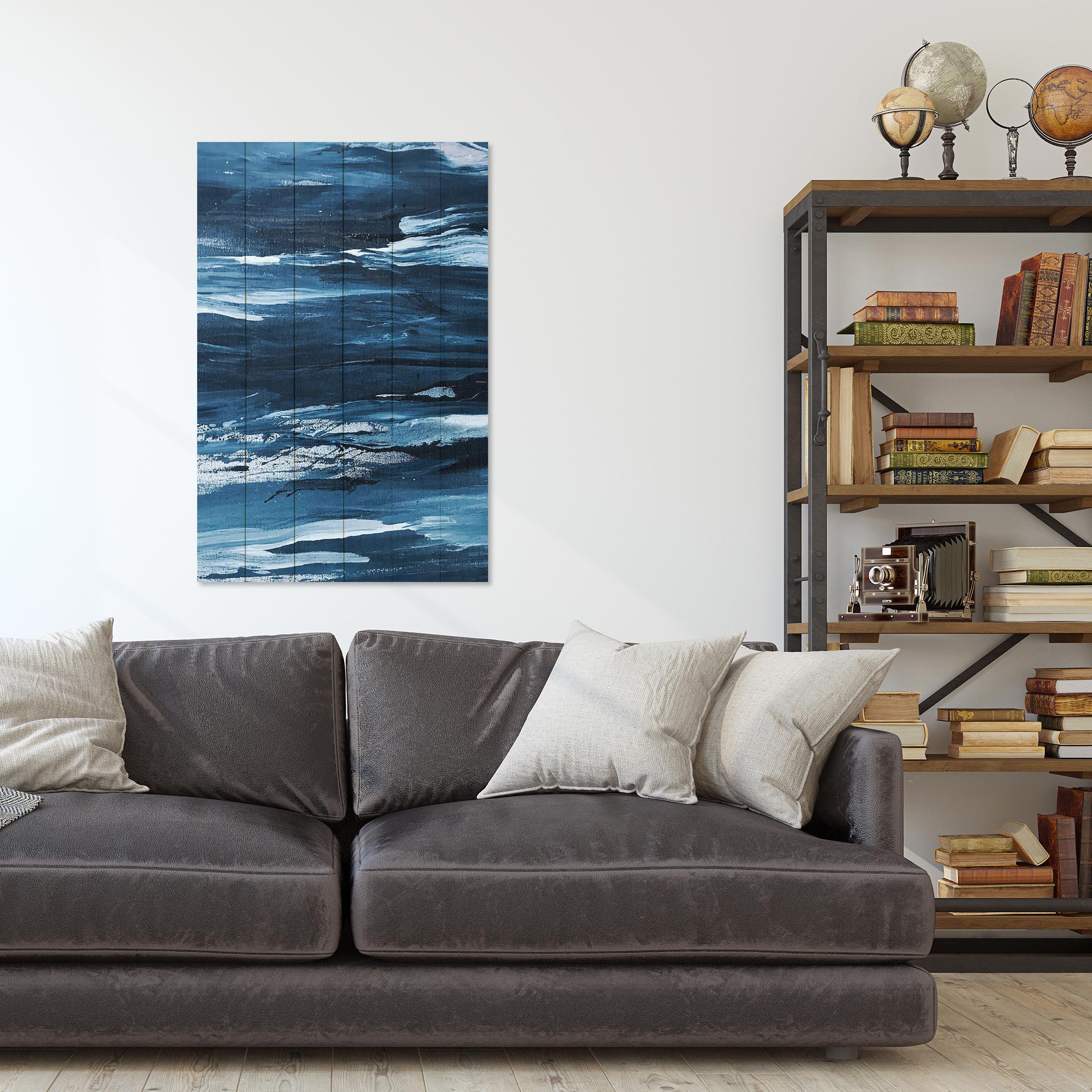 Obraz Wood Drsné more-70x90 cm