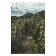 Wood Forest Track Painting-60x90 cm