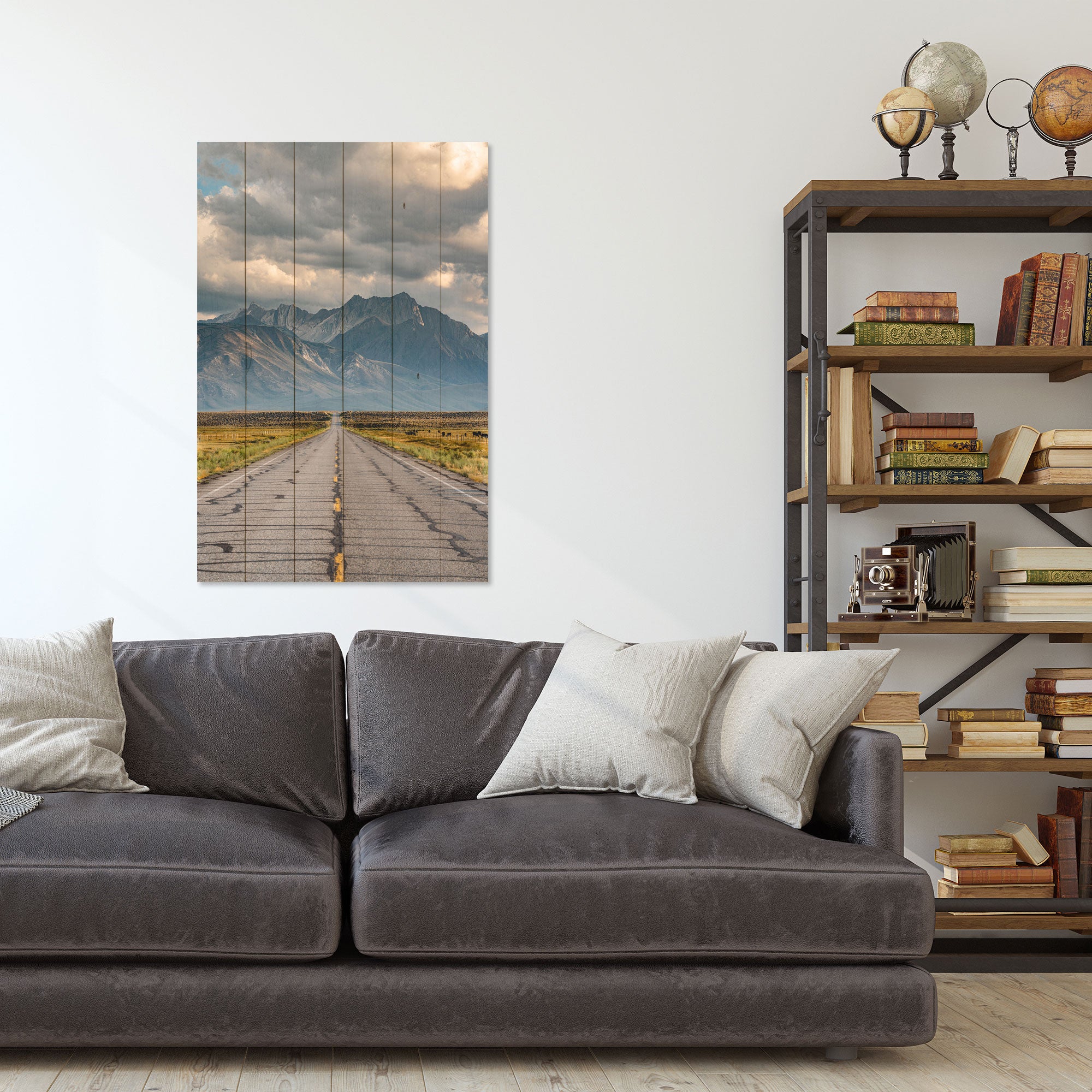 Obraz Wood Long Road-40x60 cm