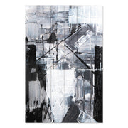 Obraz Wood Geometrické tvary-30x30 cm