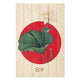 Obraz Wood Japonská koláž-60x90 cm
