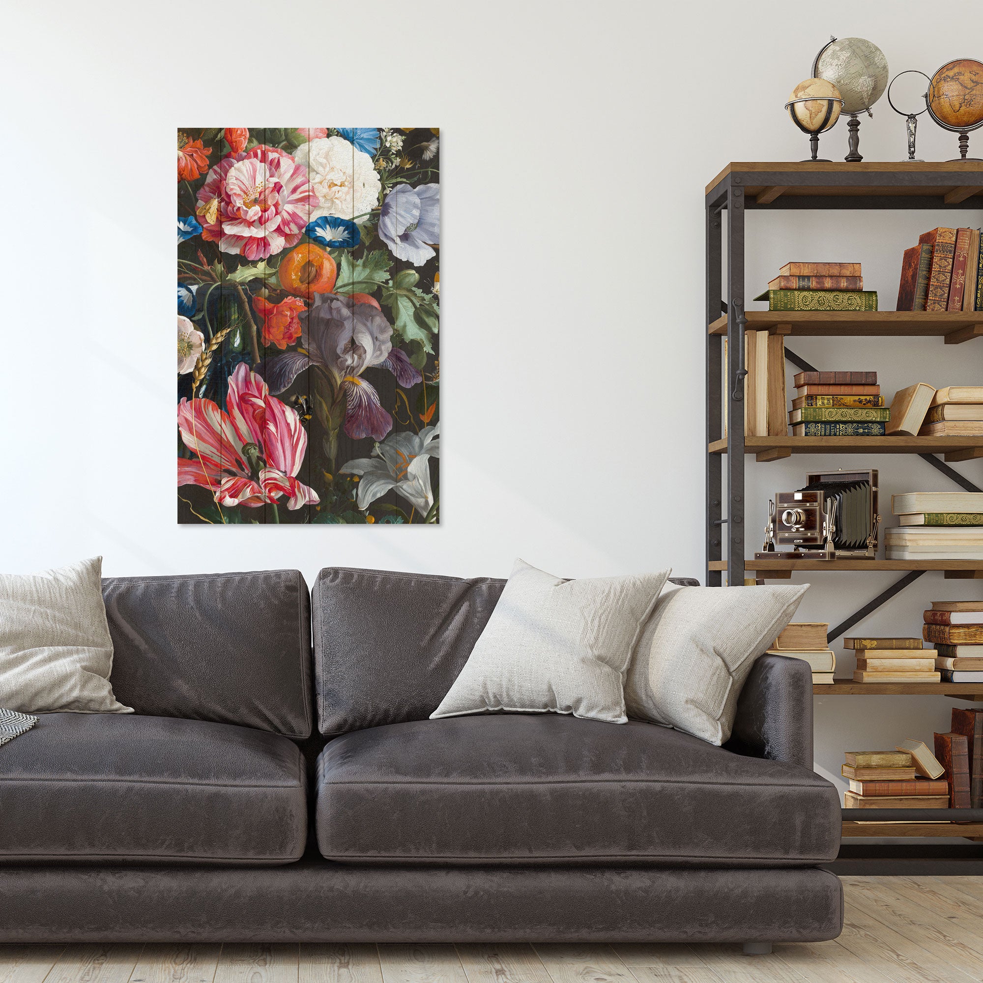 Obraz Wood Flower Painting-50x70 cm
