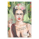 Wood Frida Painting-20x30 cm