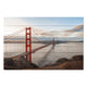 Wood Picture Golden Gate Bridge-20x30 cm