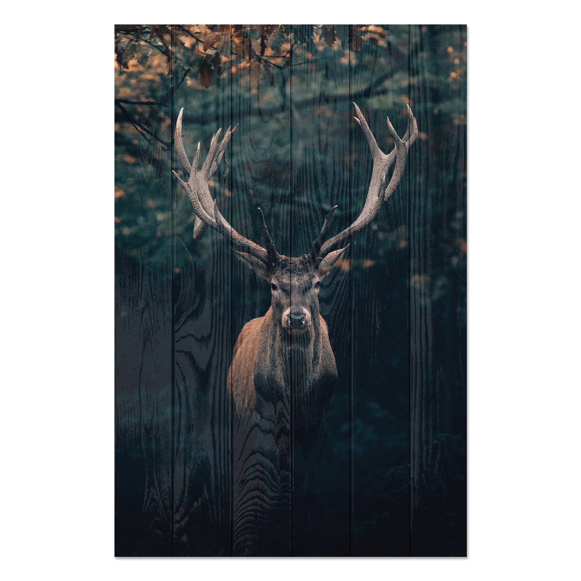 Wood Picture Deer-30x40 cm