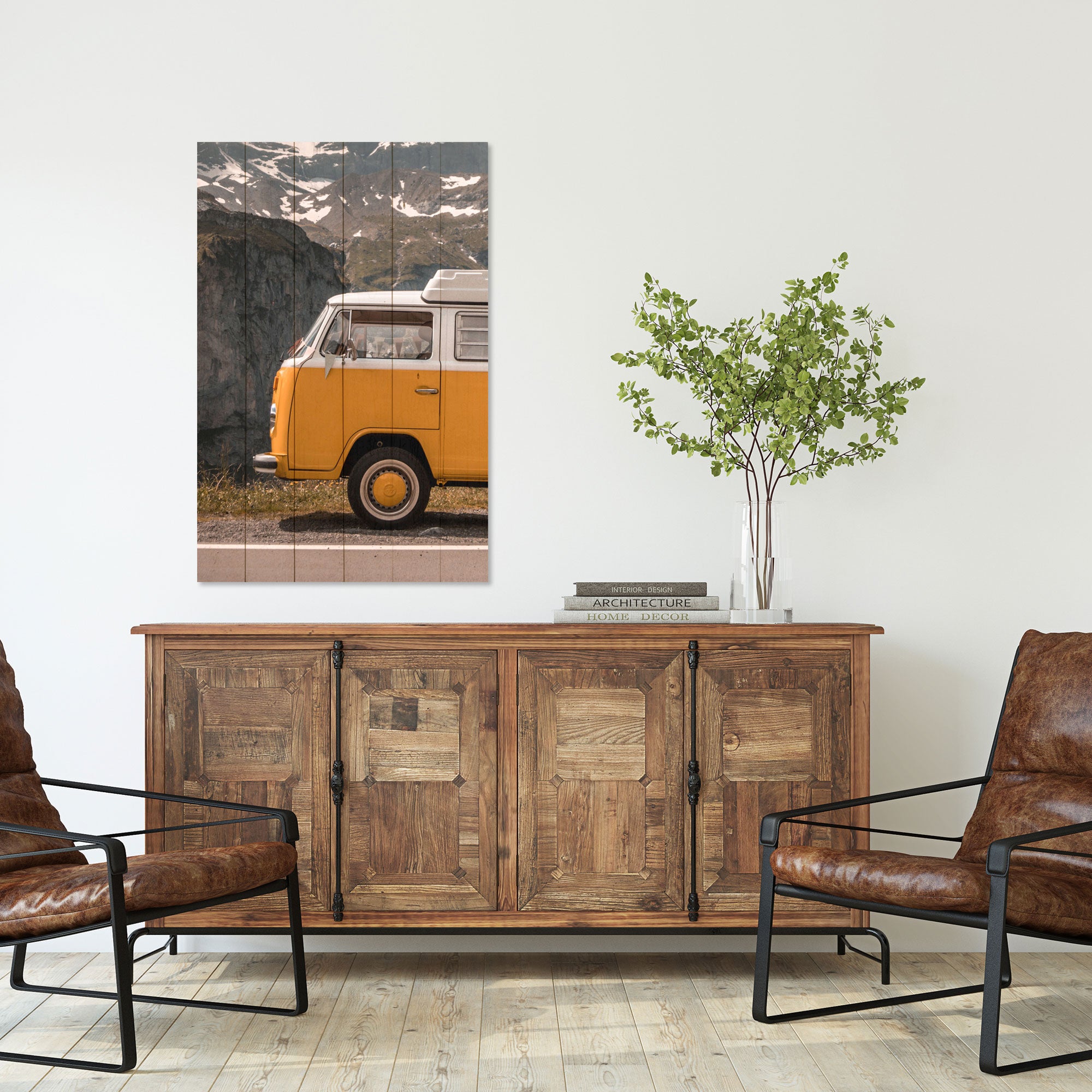 Obraz Wood Dokonalý Výlet-60x90 cm