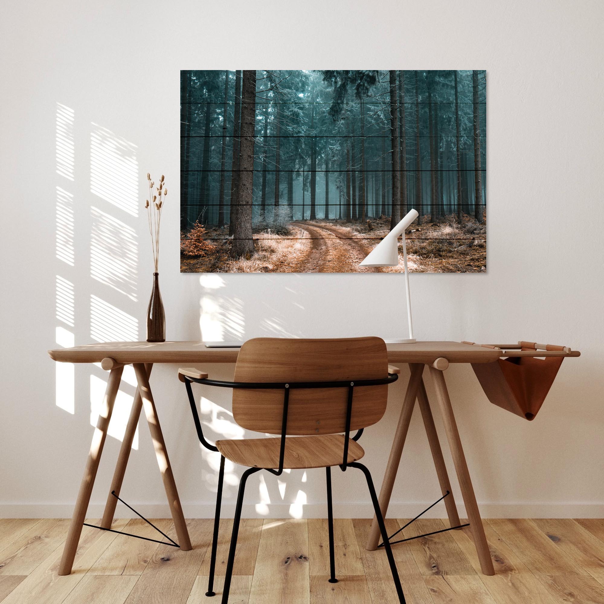 Obraz Wood Path in the Forest-20x30 cm