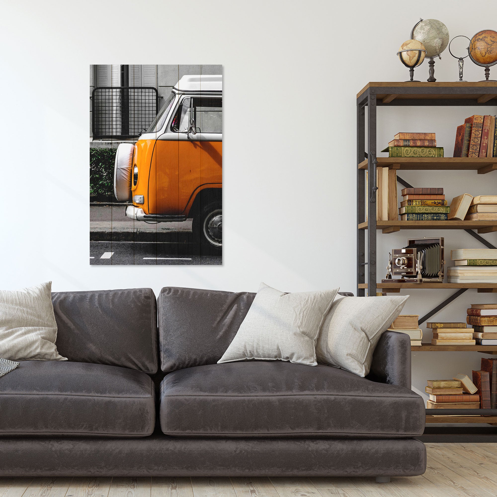 Obraz Wood Cestovanie Autom-40x60 cm