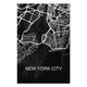 Obraz Wood New York City-60x90 cm
