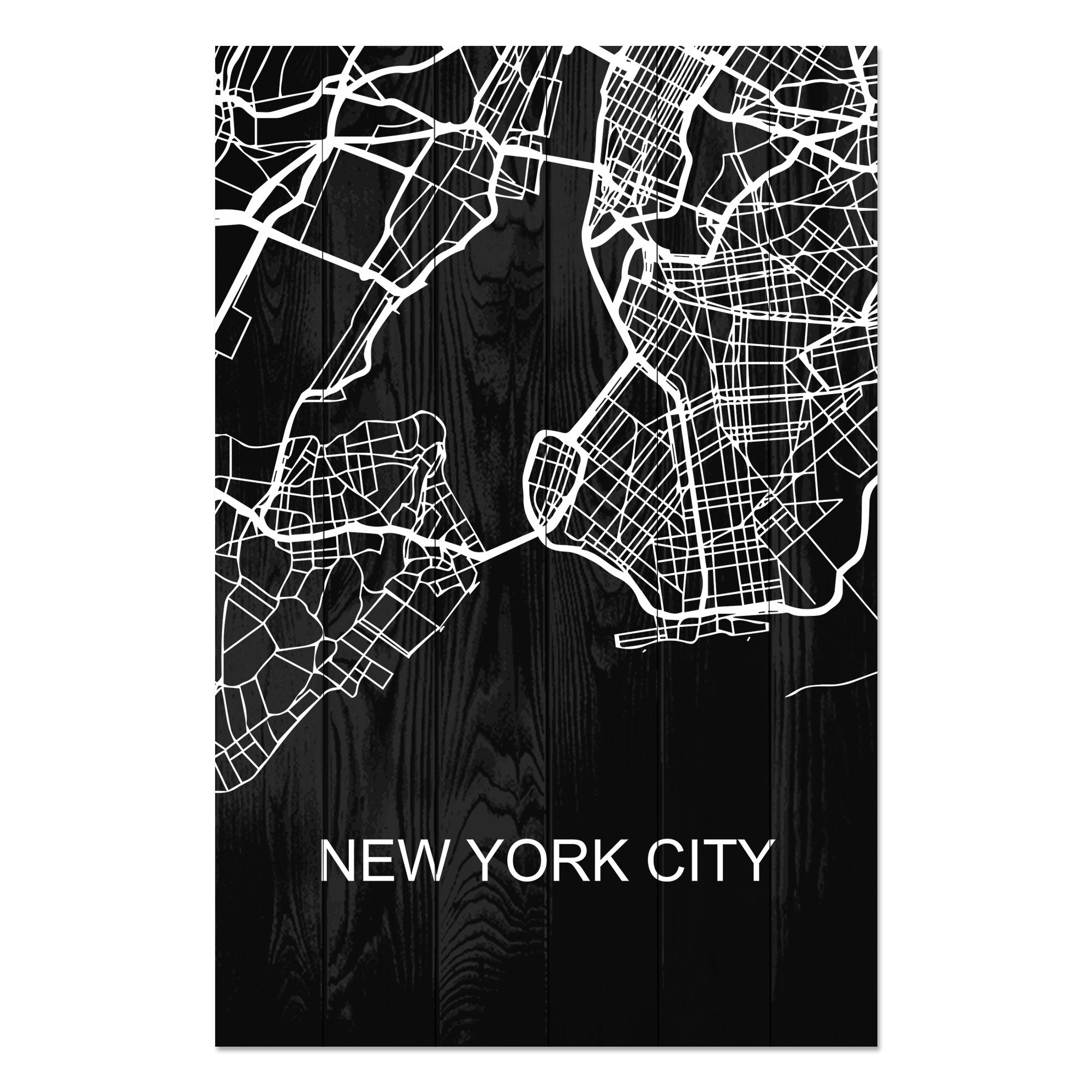 Obraz Wood New York City