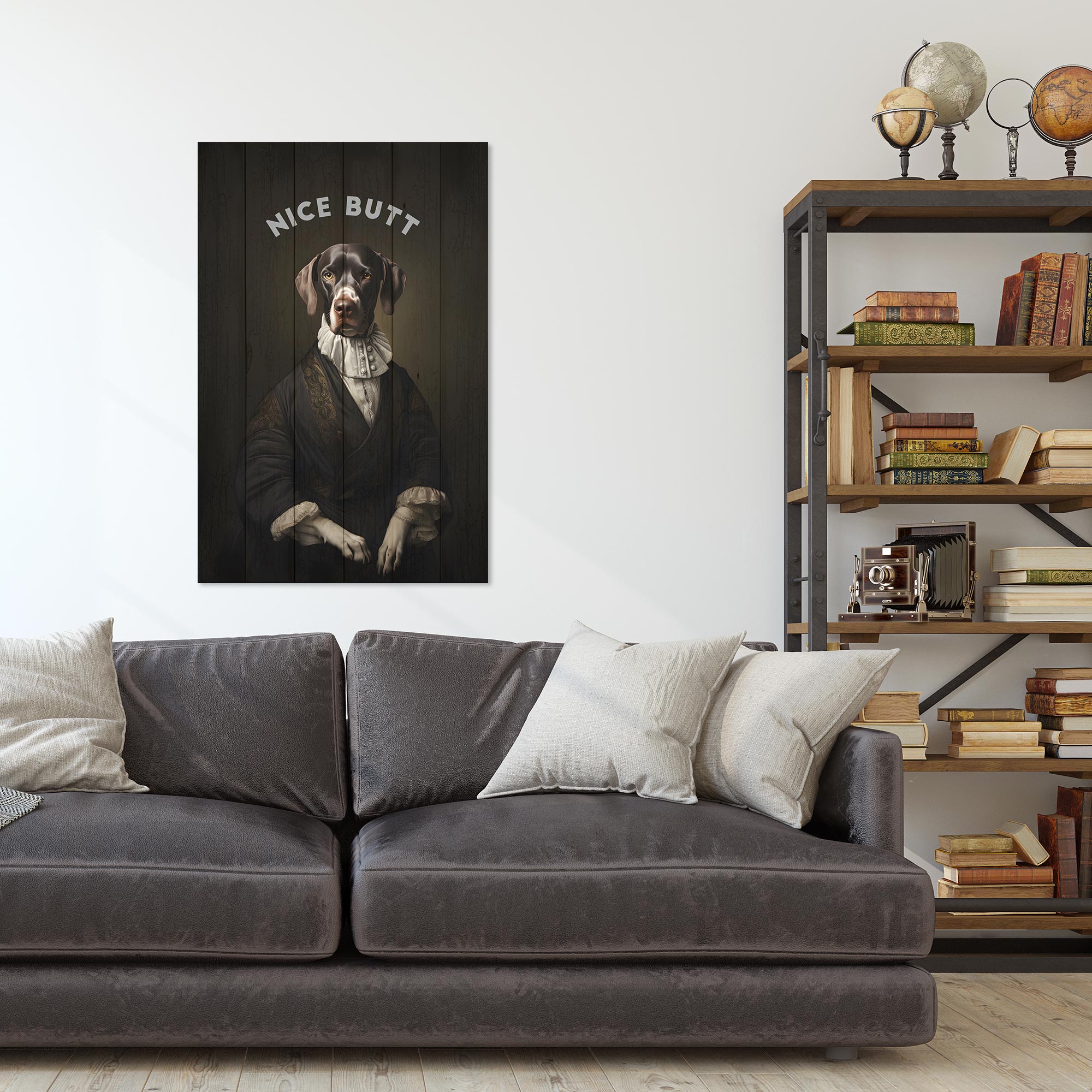 Obraz Wood Pekný zadok-40x60 cm