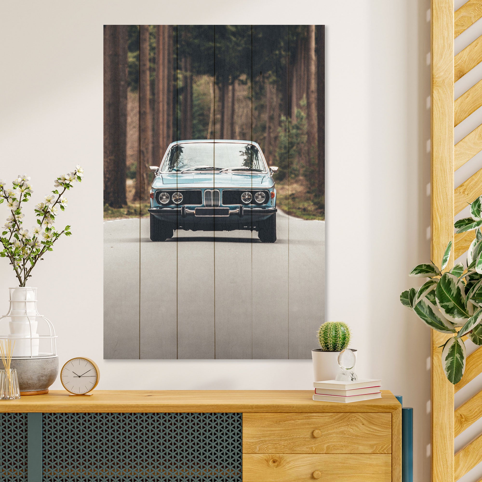 Obraz Wood Adventure Awaits-40x60 cm