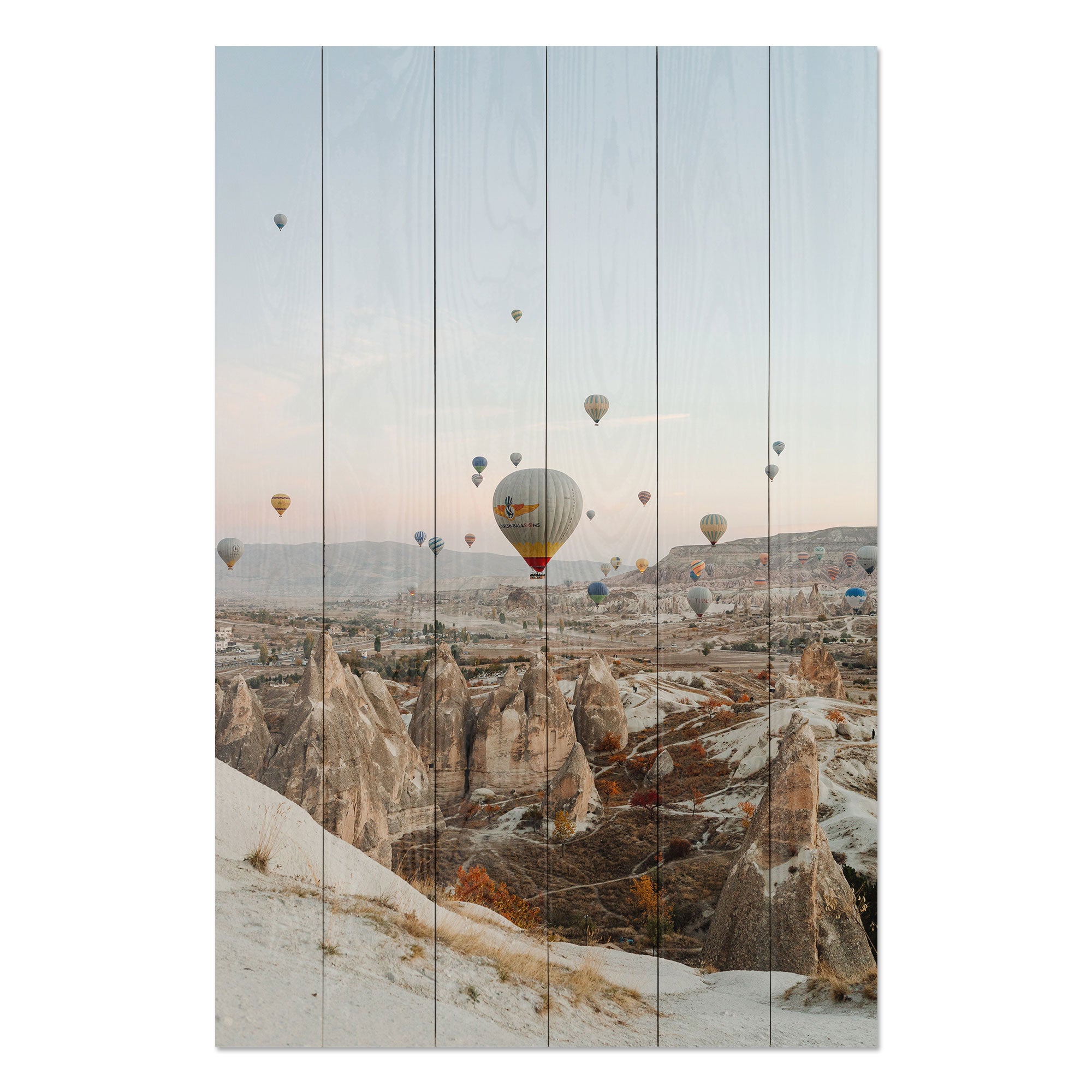Obraz Wood Balloon Flight-20x30 cm