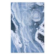 Wood Picture Blue Abstraction-20x30 cm