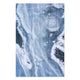 Wood Picture Blue Abstraction-60x90 cm