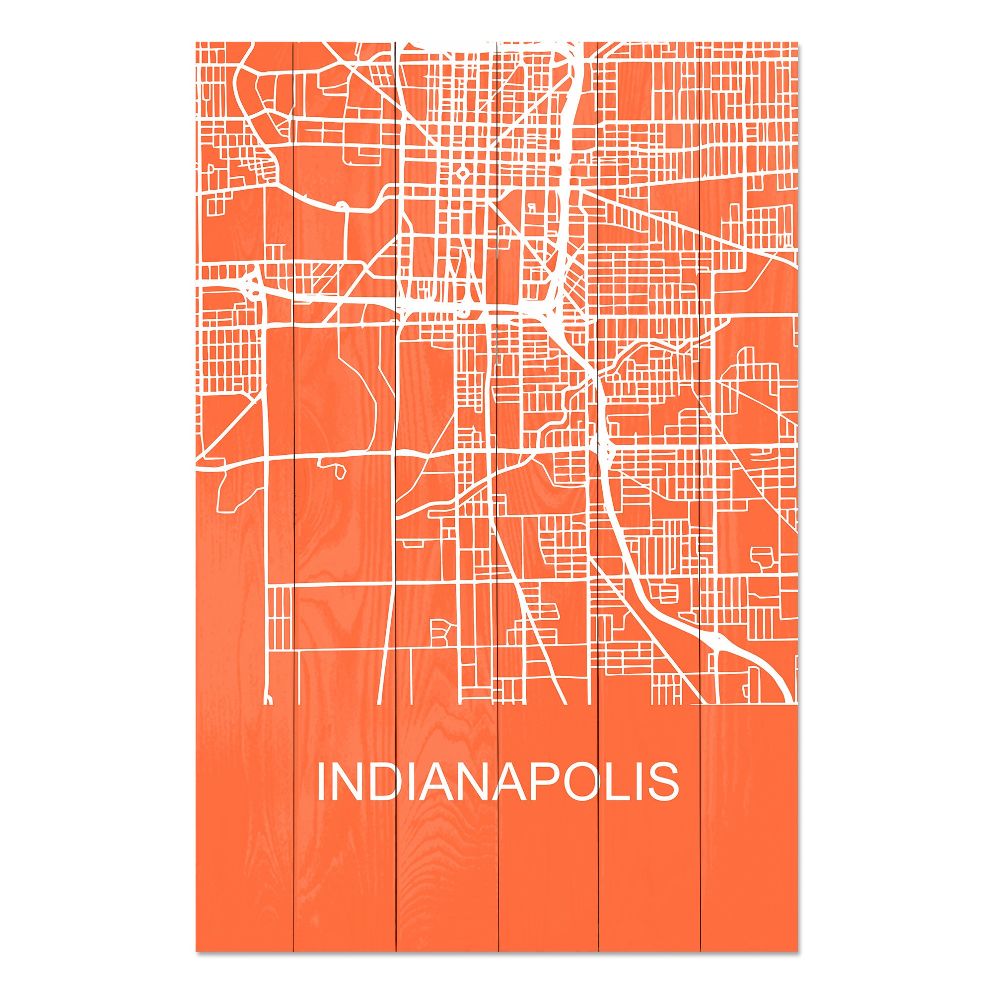Obraz Wood Indianapolis