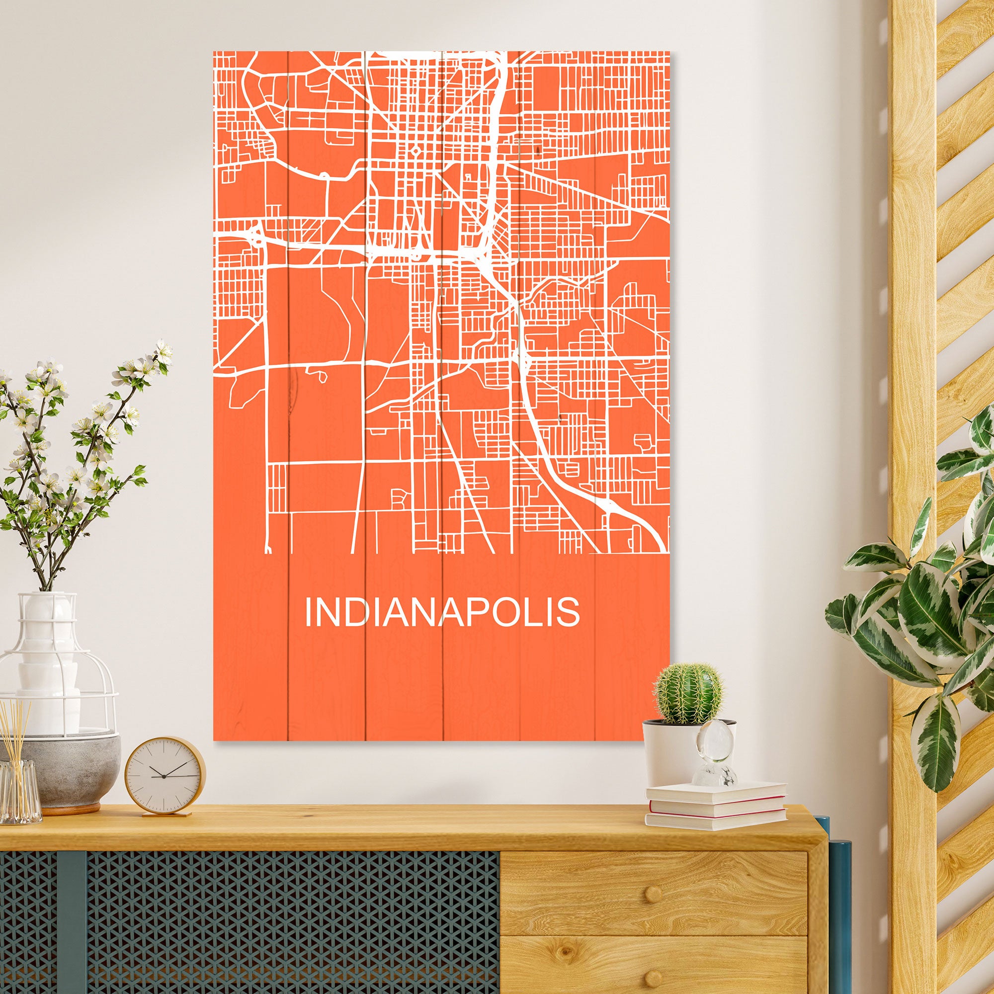 Obraz Wood Indianapolis