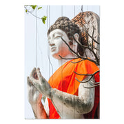 Obraz Wood Socha Budhu-40x60 cm