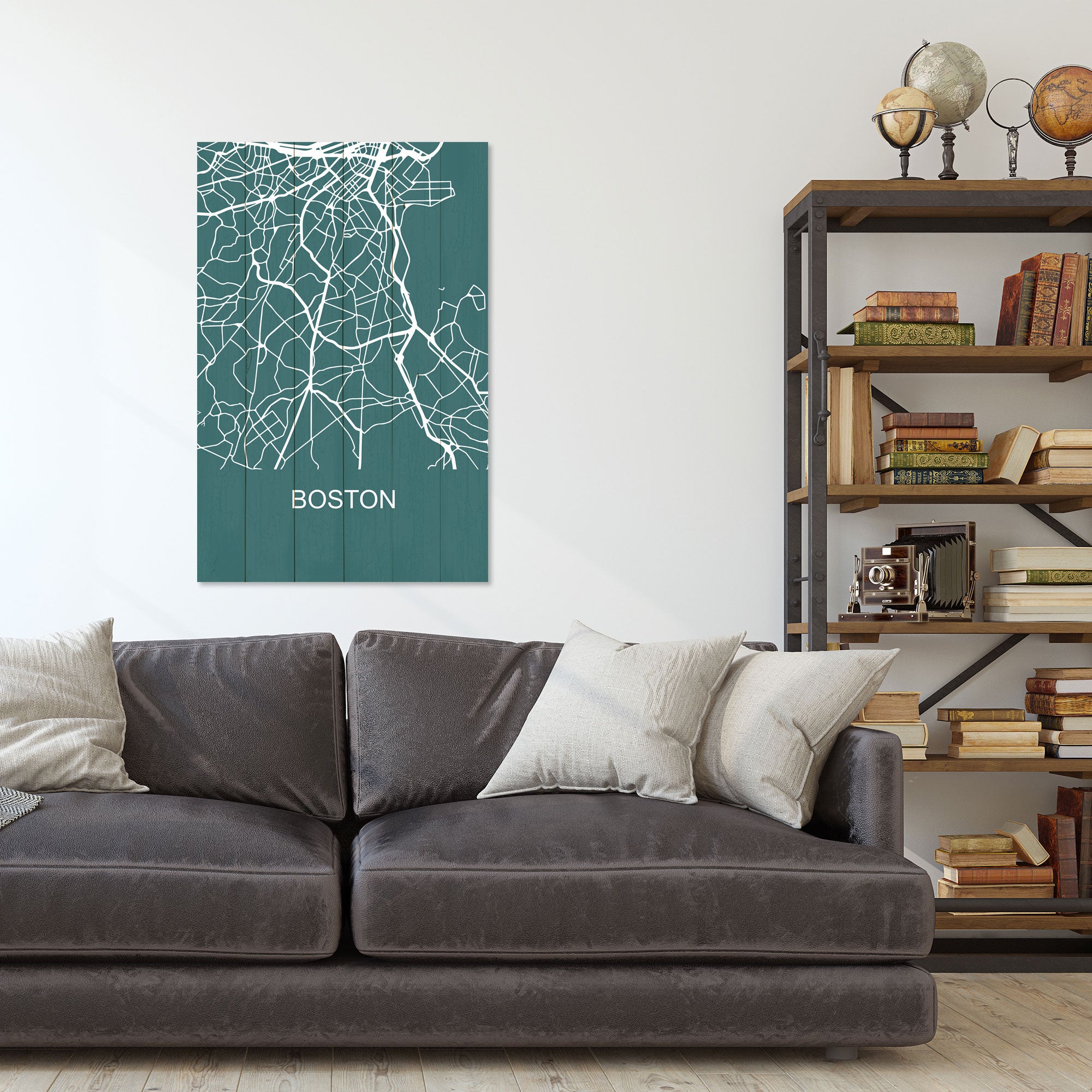 Obraz Wood Boston-60x90 cm