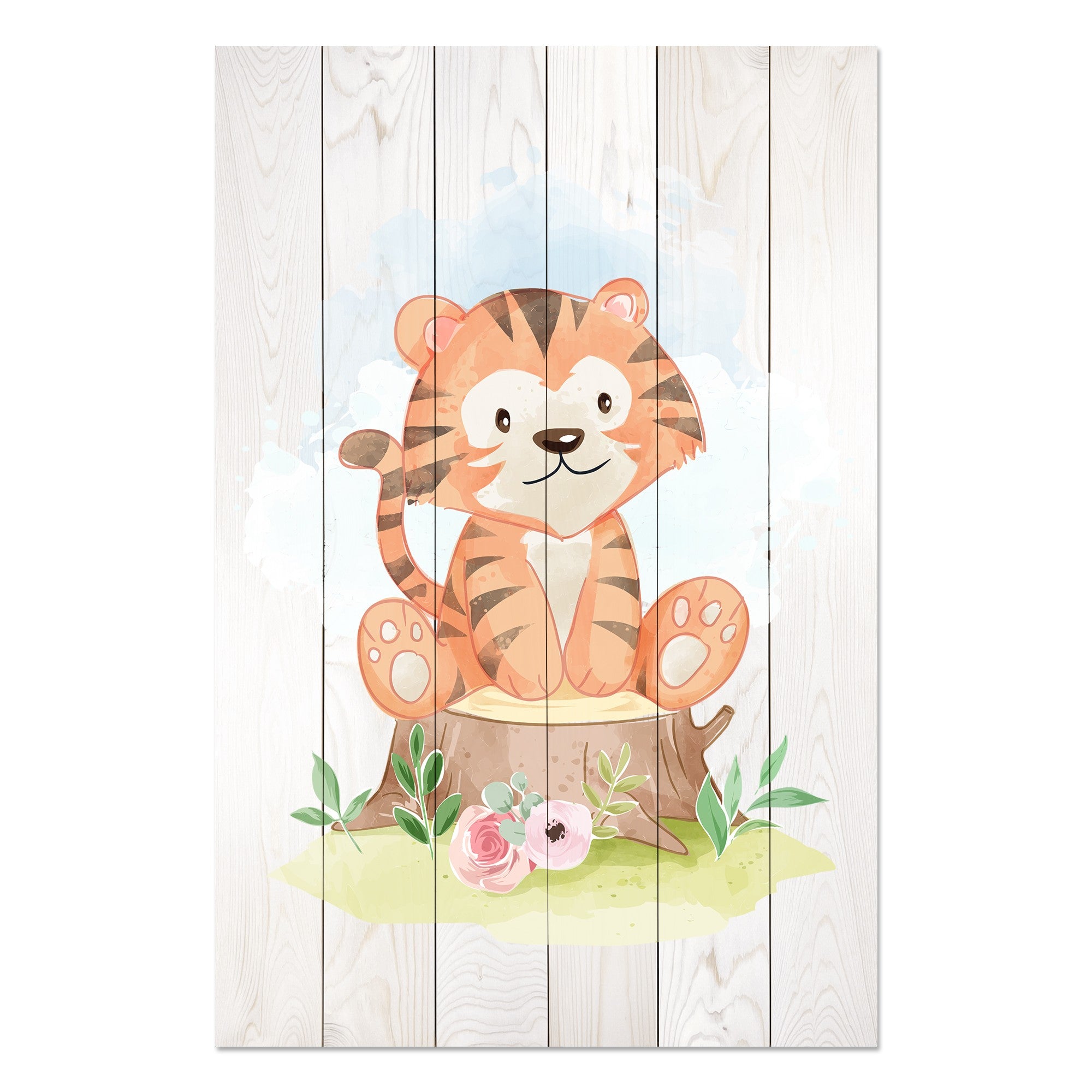 Obraz Wood Sitting Tree Stump-30x30 cm