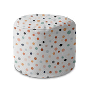 Puf okrągły podnóżek Pastel Dots
