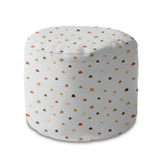 Okrúhly puf podnožka Doodle Shapes-Panama