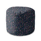 Okrúhly puf na nohy Ditsy Floral-Velvet