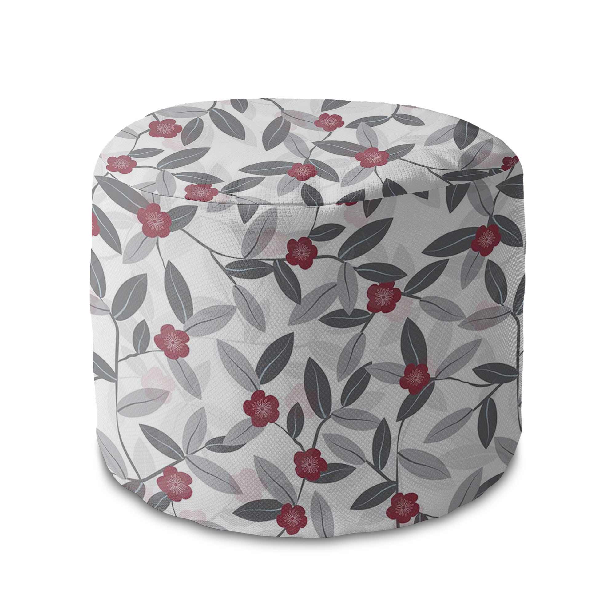 Okrúhly puf na nohy Under the Tree-Velvet