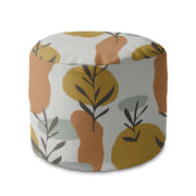 Okrúhly puf na nohy Warm September-Velvet