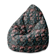 Puf Pearshape Dark Botanic-M-Velvet