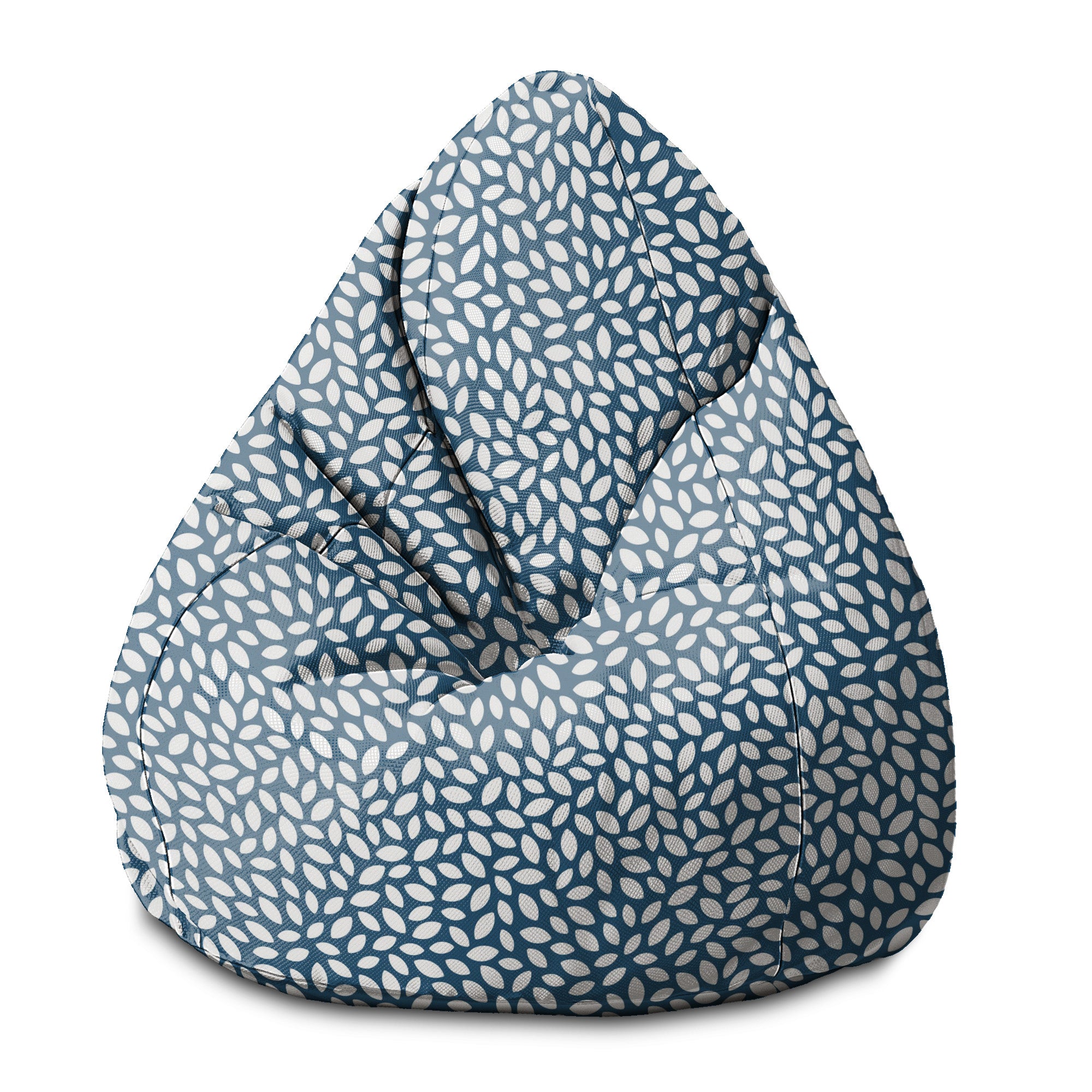 Puf Pearshape Tmavomodrý Okvetný Lístok