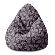 Puf Pearshape Palmové Listy v Noci-S-Oxford