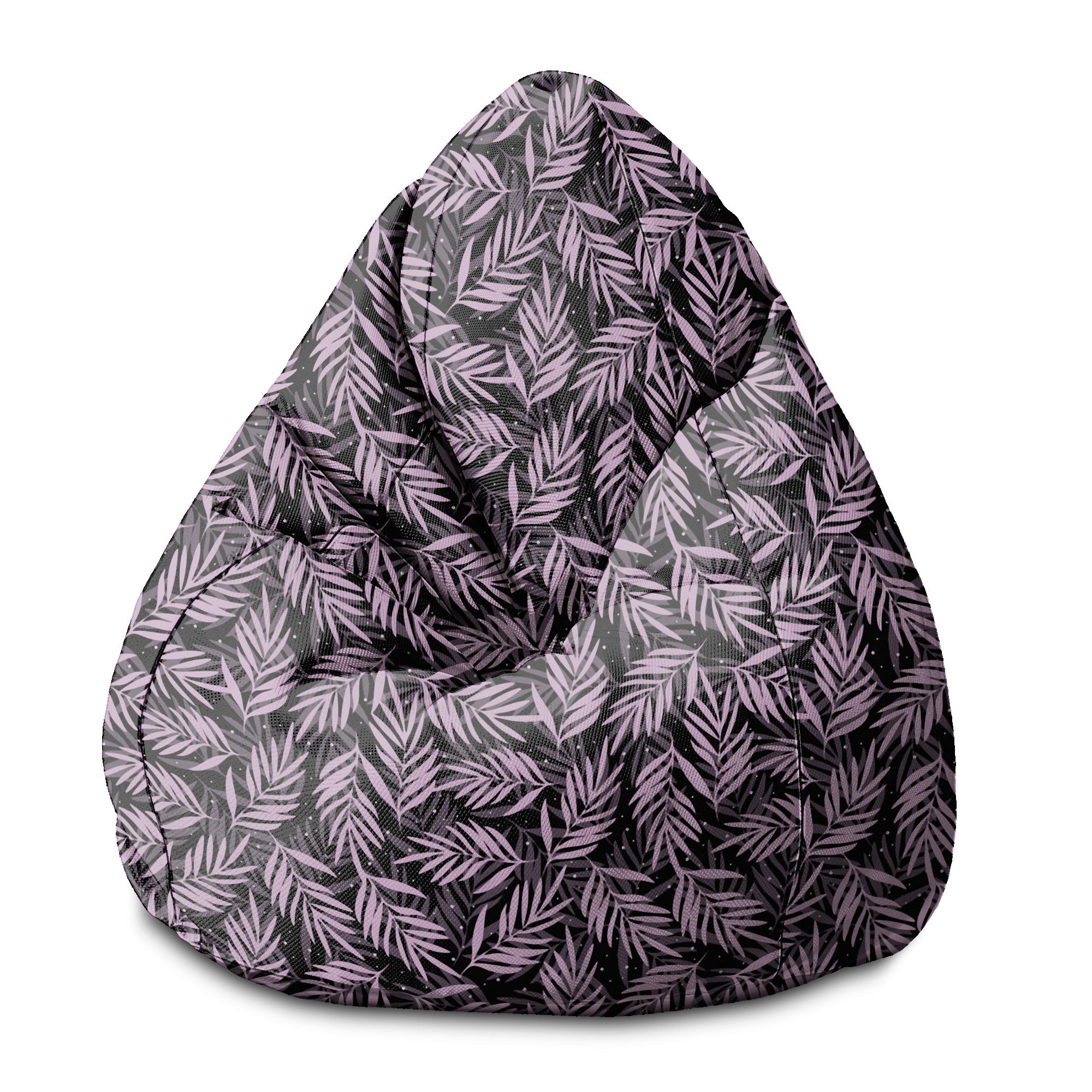 Puf Pearshape Palmové Listy v Noci-S-Oxford
