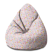 Sedací vak Pearshape Pastel Confetti Dots-S-Oxford