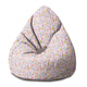 Sedací vak Pearshape Pastel Confetti Dots-S-Velvet