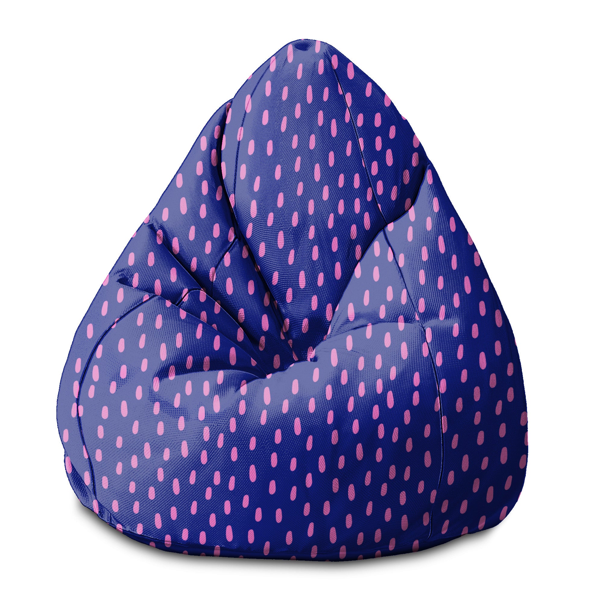 Sedací vak Pearshape Ružové škvrny-S-Oxford
