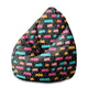 Puf Pearshape Náhodné tvary-M-Velvet