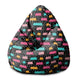 Puf Pearshape Náhodné tvary-S-Velvet