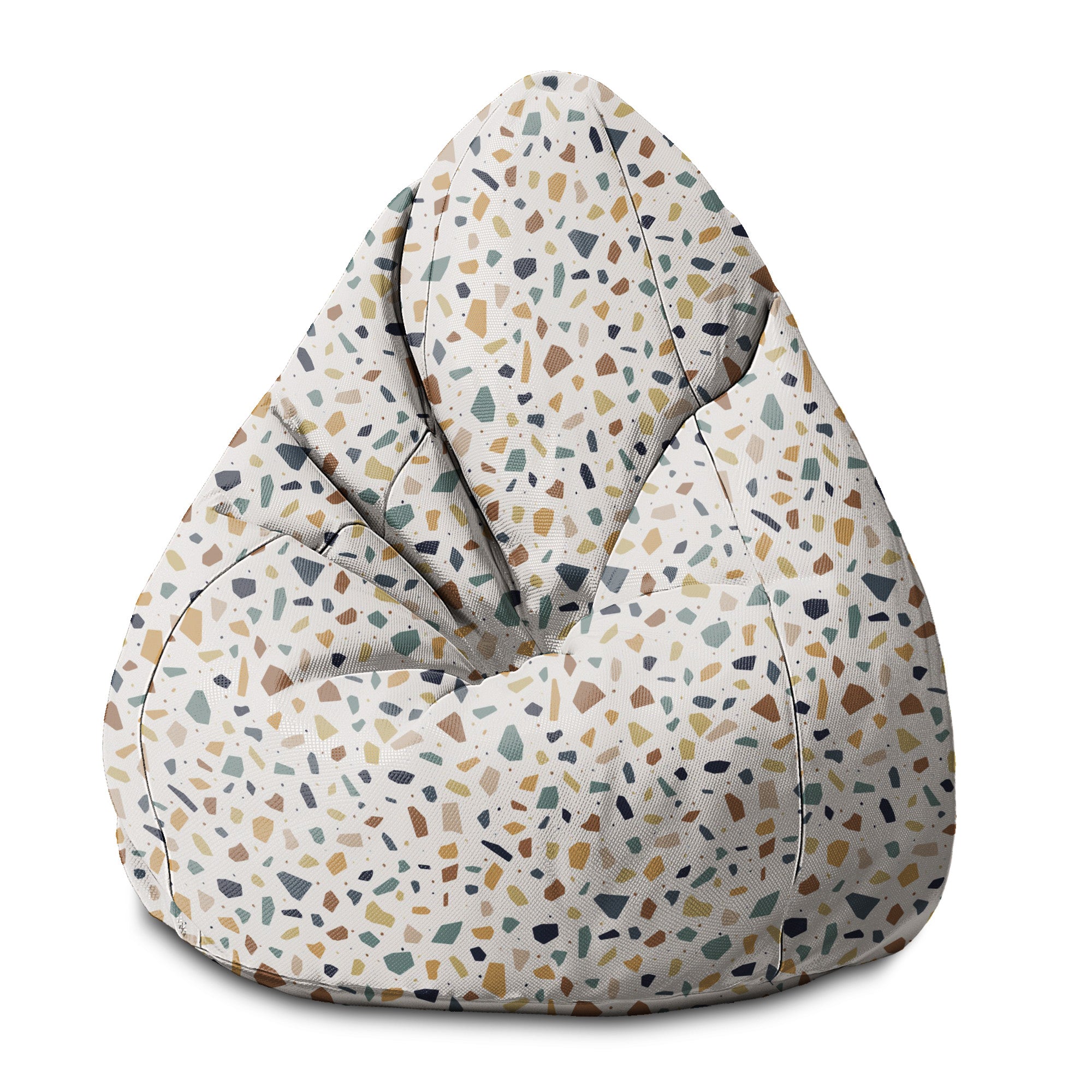 Sedací vak Pearshape Vintage Terrazzo