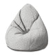 Puf Pearshape Bílá Srdíčka