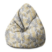 Sedací vak Pearshape Zlaté Listy-S-Velvet