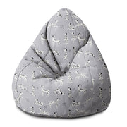 Sedací vak Pearshape Kreslený Dalmatín-S-Velvet