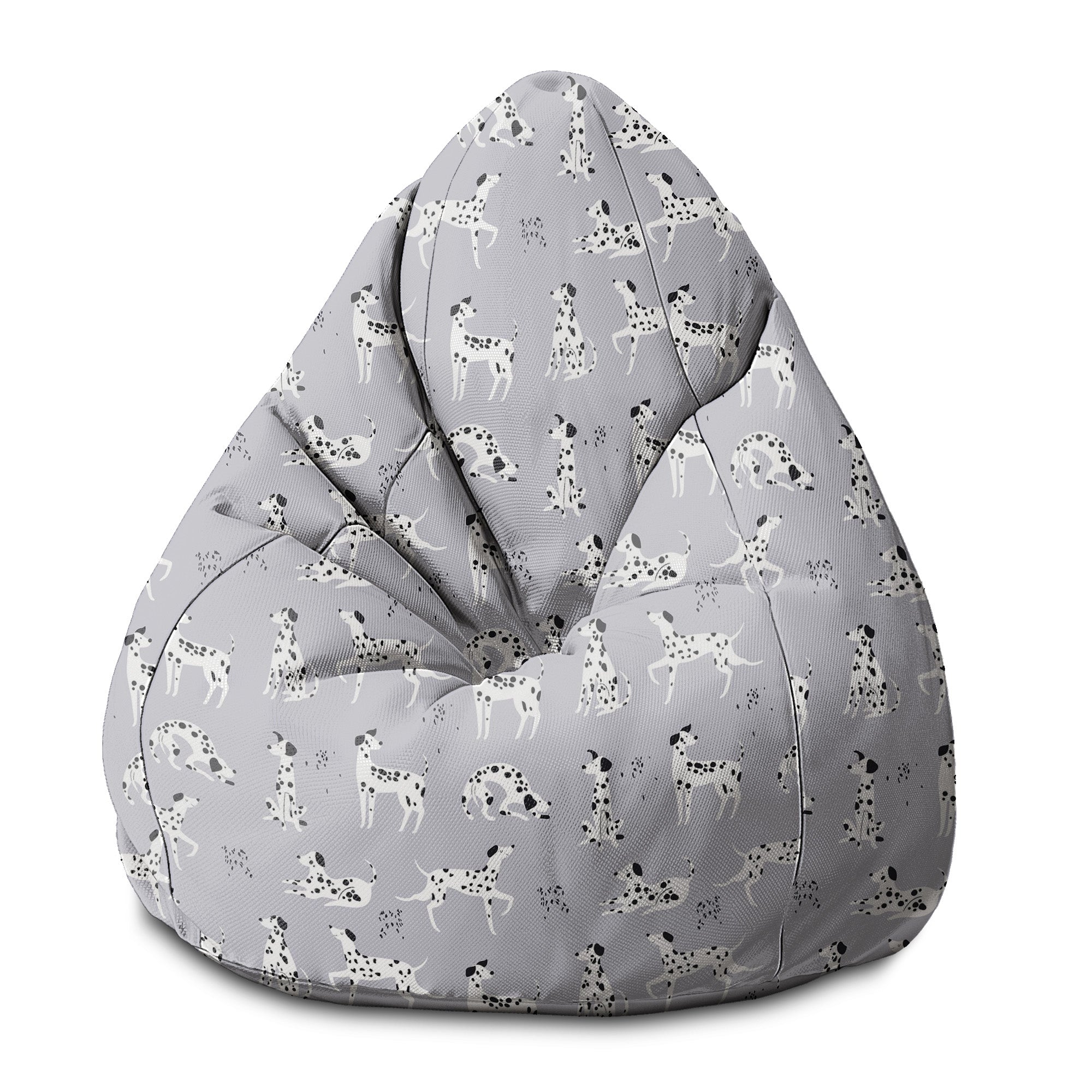 Sedací vak Pearshape Kreslený Dalmatín