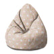 Puf Birnenform Elegante Schwäne