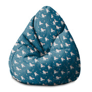 Sedací vak Pearshape Magický Ružový Jednorožec-S-Velvet