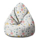 Pearshape Pouf Catching Stars-S-Velvet