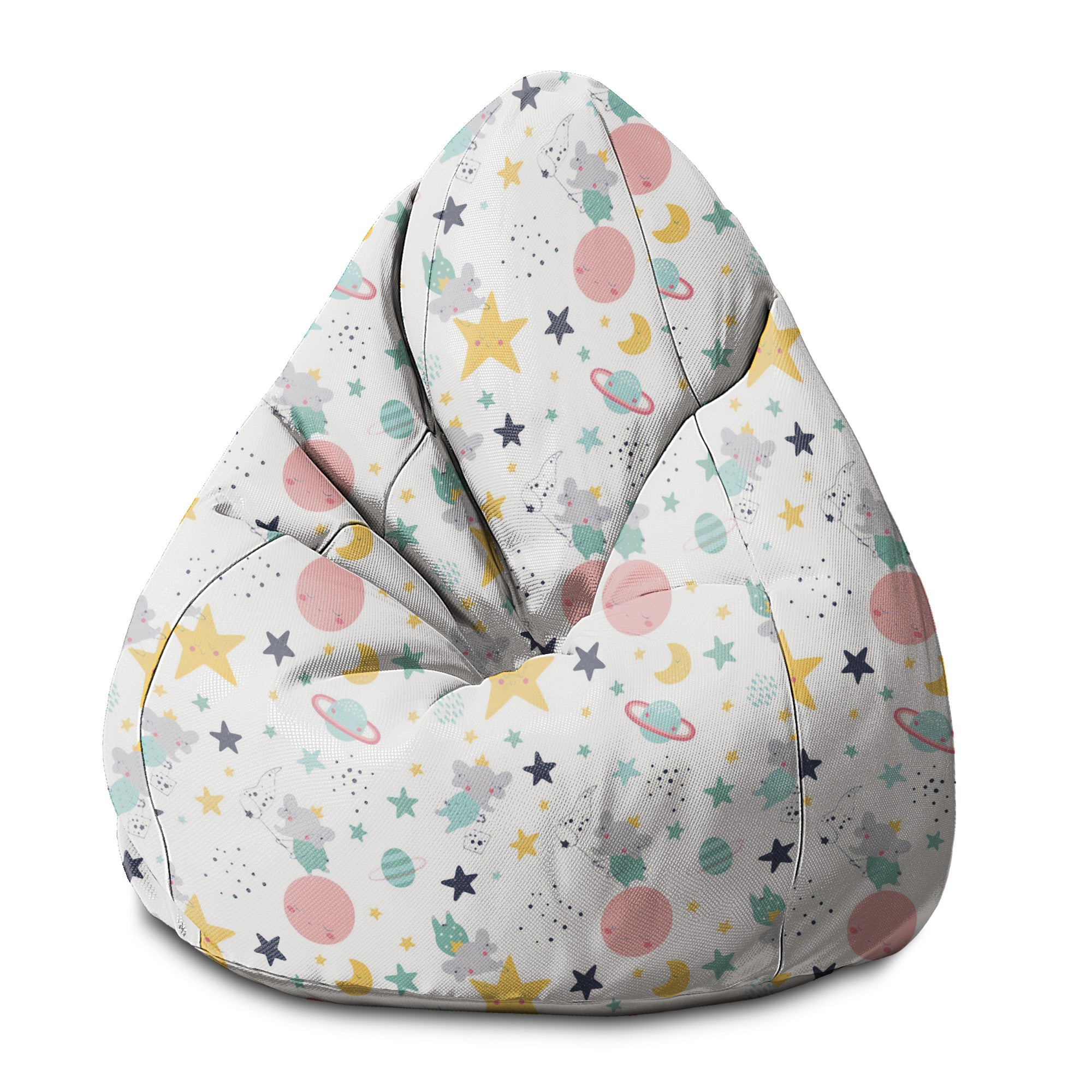Pearshape Pouf Catching Stars