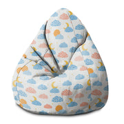 Sedací vak Pearshape Cute Sky-M-Velvet